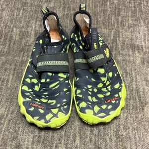 Kids Water Shoes - Black and Neon Green